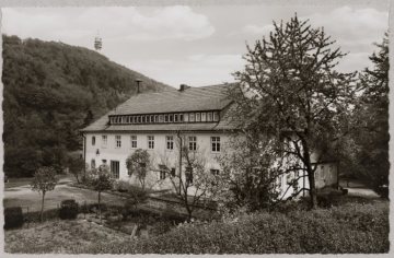 Die Jugendherberge in Porta Westfalica-Hausberge, undatiert  (1950er/1960er Jahre?)