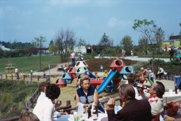 Allwetterzoo: Kinderspielplatz an der Zoocafeteria