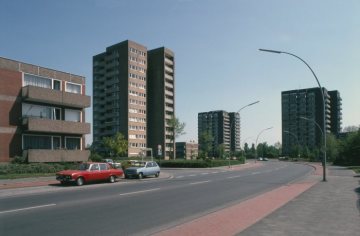 Hochhaussiedlung an der Königsberger Straße in Coerde
