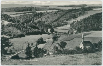 Olpe (Gemeinde Meschede), Blick ins Bieketal