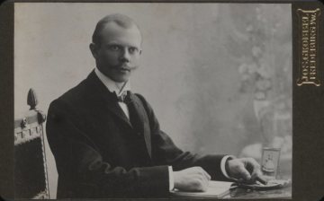 Firmengründer Josef Grobbel (1848-1932): Jugendporträt