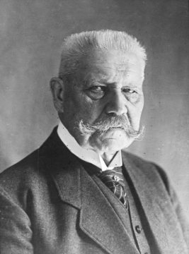 Reichspräsident Paul von Hindenburg (1847-1934), undatiert, um 1930?