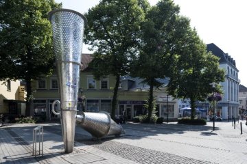 Stadt Schwerte - Brunnenskulptur von Albert Hien am Postplatz