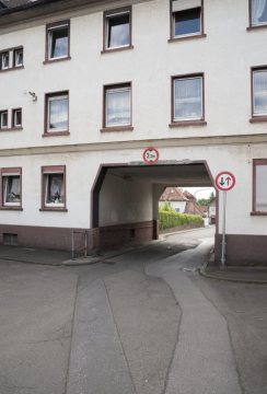 Stadt Schwerte - Durchfahrt des Torhauses, Am Hohenstein Richtung Lichtendorfer Straße