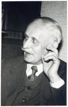 Johann van Hal, Bruder von Sr. Laudeberta, aufgenommen in Anholt, wahrscheinlich 1955
