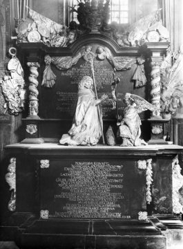 St. Paulus-Dom: Wandgrabmal des Bischofs Christoph Bernhard von Galen (+1678) in der Josephskapelle
