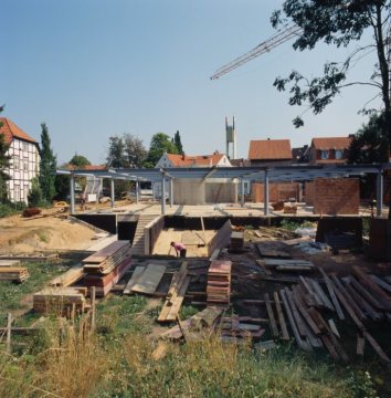 Baustelle: Neubau des Doberg-Museums