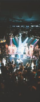 Afrikanische Musikgruppe "King Sunny Ade" im Live- Station", Diskothek im Hauptbahnhof