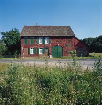 Erbaut 1860: Kotten in Backsteinfachwerk, Altmengeder Straße 119