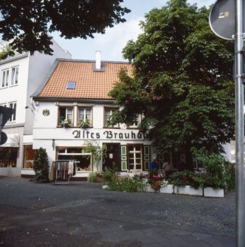 Altes Brauhaus Rietkötter, erbaut 1777: Einziges Fachwerkhaus in der Innenstadt (Große Beckstraße)