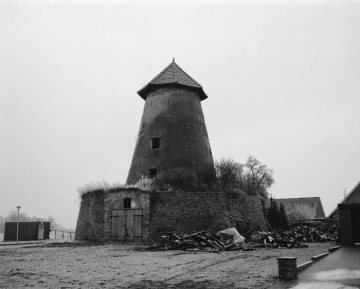 Hopsten: Die alte Windmühle im Jahr 1987