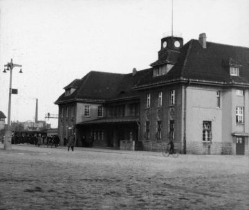 Vorderansicht Bahnhof Ahlen 