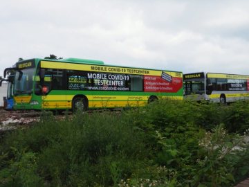 Gelsenkirchen-Ückendorf, Corona-Testbusse, Am Dördelmannshof