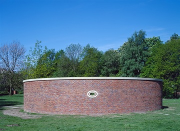 "Sanctuarium", Installation von Herman de Vries (Niederlande) am Schlossgarten/Einsteinstraße - skulptur projekte münster 97