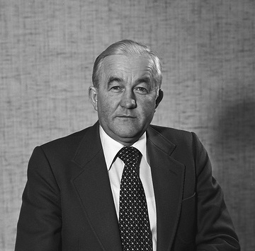 Walter Lagemann, Fraktionsvorsitzender der FDP in der Landschaftsversammlung von 1975 bis 1979 und von 1979 bis 1984.