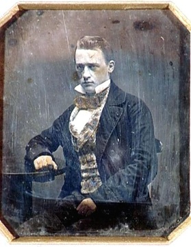 Dr. Julius Jürgen Buchheister als junger Ehemann (1834-1903), Daguerreotypie