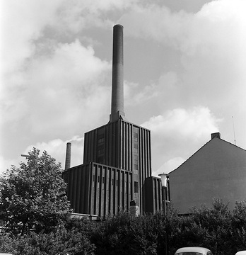 AV-Kohlekraftwerk im Ortsteil Hüls: Energielieferant für die Chemischen Werke Hüls GmbH (Hüls AG)