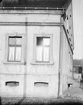 Bergschäden: Fassadenriss am Haus Bellenbrockstr. 33 in Bottrop