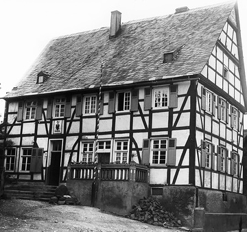 Das Amtshaus in Körbecke, ca. 1913.