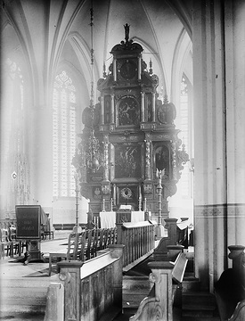 Barocker Altar in der St. Marien-Kirche