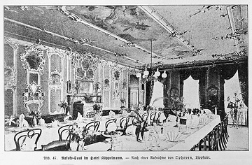 Rokokosaal im Hotel Köppelmann (1721)