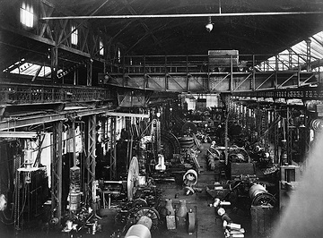 Gußstahlfabrik Annen, mechanische Werkstatt