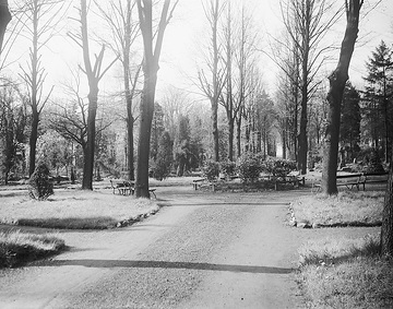 Der Osthofenfriedhof, ca. 1913.