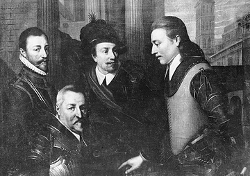 Die Brüder von Nassau: Johann, Ludwig, Adolf, und Heinrich (Gemälde)