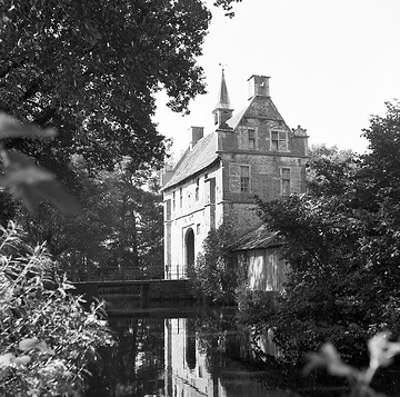 Haus Bödding, Torhaus mit Gräfte, in Altenberge