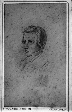 Levin Schücking, 1814-1883, Dichter und Freund von Annette von Droste-Hülshoff