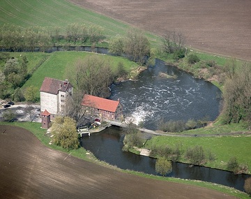 Münster, Handorf: An der Moerd, Havichhorster Mühle, Werse