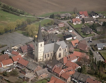 Münster, Amelsbüren: Ortskern Amelsbüren, Davertstraße, St. Sebastian Kirche