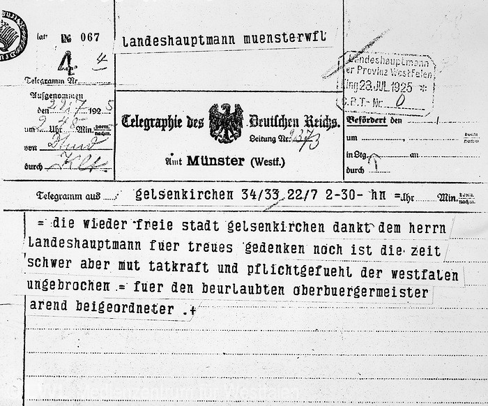 10_4014 Die Provinzialverwaltung Westfalen 1816-1953