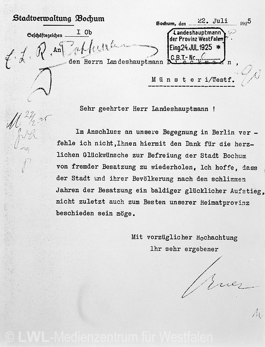10_4015 Die Provinzialverwaltung Westfalen 1816-1953