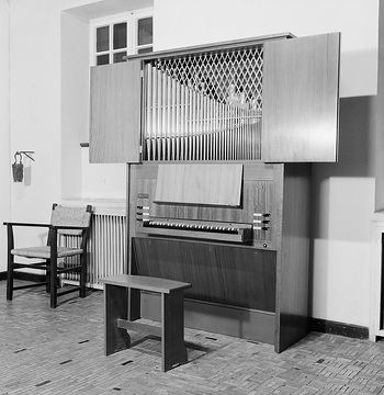 Orgelbau-Ausstellung: Positiv-Orgel von Detlev Kleuker, Brackwede