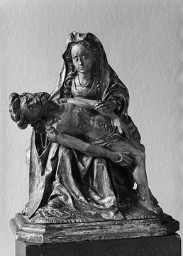 Madonnen-Ausstellung: Pietà aus Lethe, Holzplastik, um 1520