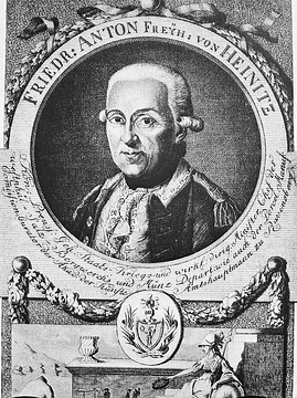 Minister von Heinitz (Regierung König Friedrich II., der Große)