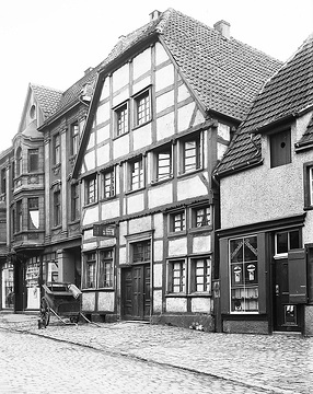 Altes Fachwerkhaus am Roggenmarkt