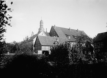 Ehemaliges Zistenzinserinnenkloster (1240-1809) in Welver, undatiert, um 1930?