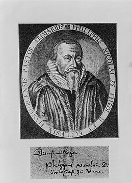 Portrait des Philipp Nicolai, 1583-1586 lutherischer Stiftspfarrer in Herdecke
