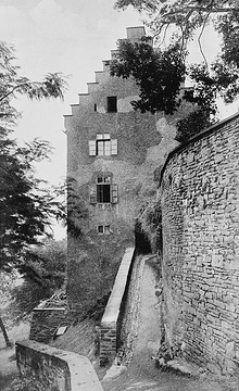 Burg Wetter, 1784-1793 Wohnsitz des Freiherrn vom Steinin seiner Zeit als Direktor des Kleve-Märkischen Bergamtes in der Freiheit Wetter