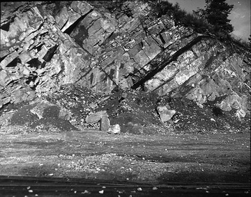 Steinbruch an der Zeche Urania in Borbach