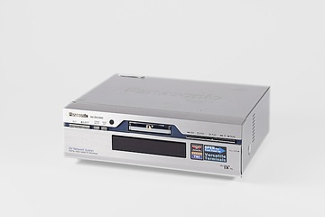 MiniDV (Digital Video), Kassettensystem, 1/4 Zoll, Markteinführung 1994, hier: Model NV-DV2000 von Panasonic