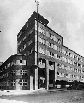 Bürohausarchitektur der 1920er Jahre: Haus des Handwerks in der Reinoldistraße
