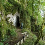 Höhle von Deutmecke (Foto: LWL-Archäologie für Westfalen/M. Zeiler). (vergrößerte Bildansicht wird geöffnet)