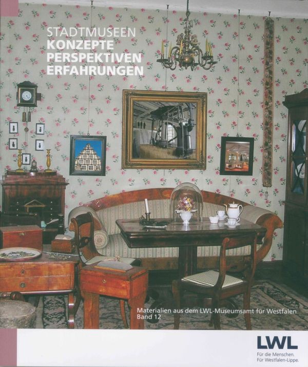 Das Foto zeigt das Cover der Publikation "Stadtmuseen: Konzepte - Perspektiven - Erfahrungen.