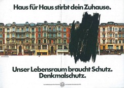 Plakat Denkmalschutz