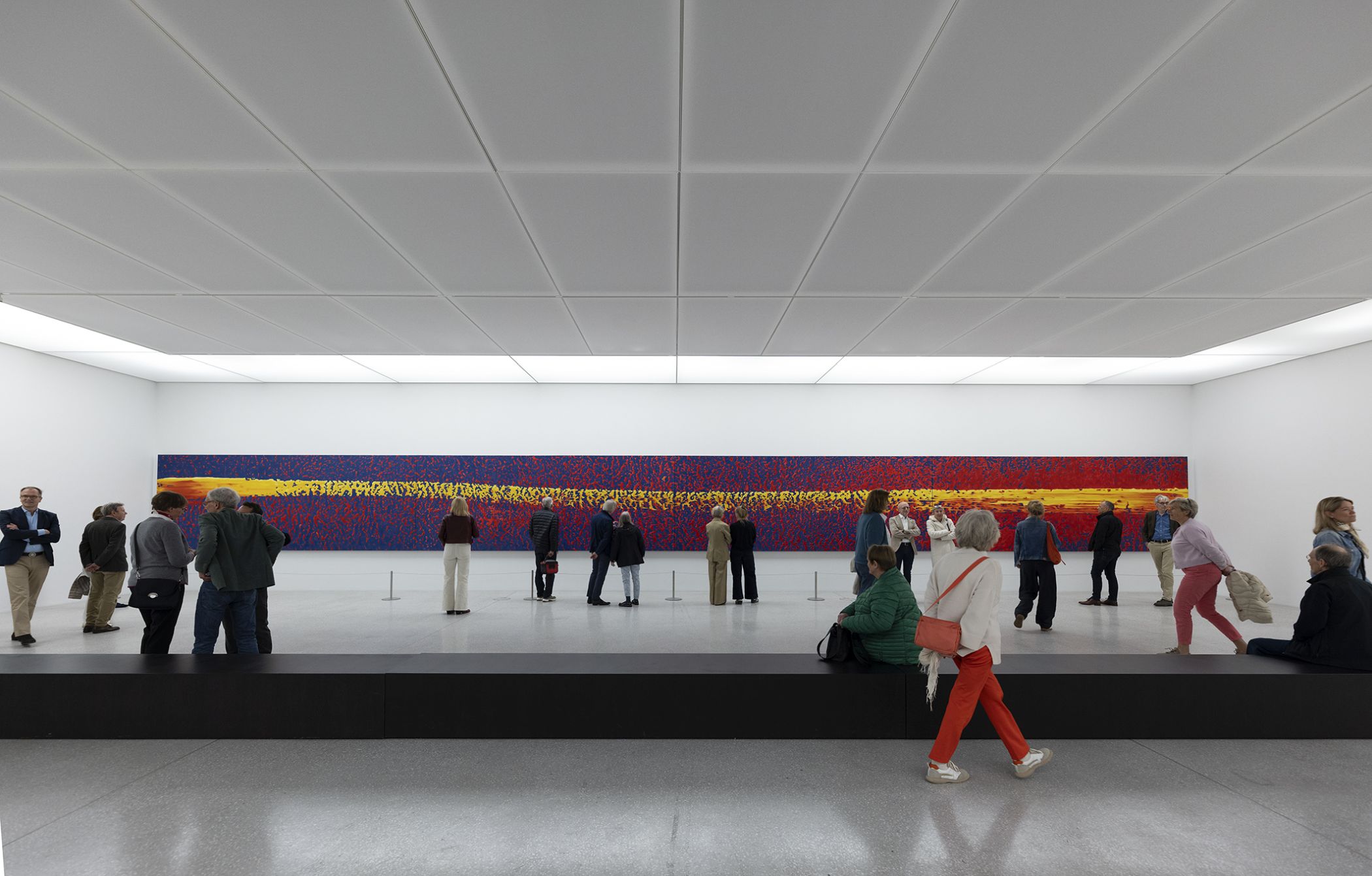 Ab Donnerstag (14.5.) bietet das LWL-Museum für Kunst und Kultur wöchentlich ab 17 Uhr Touren zu den Werken von Gerhard Richter an.<br>Foto: LWL / Hanna Neander