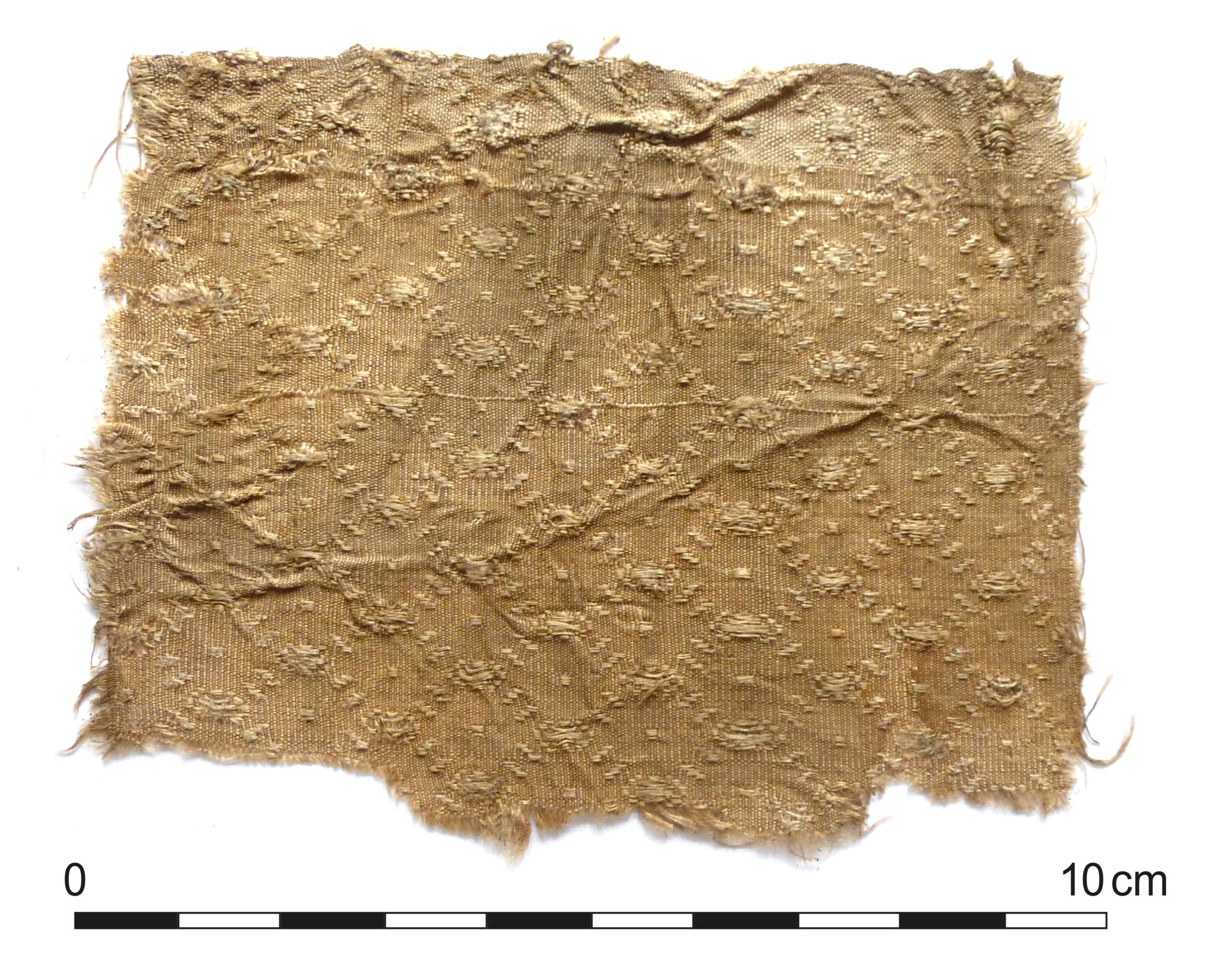 Expert:innen der LWL-Archäologie vermuten, dass diese Stoffreste als Klopapier verwendet wurden.<br>Foto: LWL/ S. Bretzel