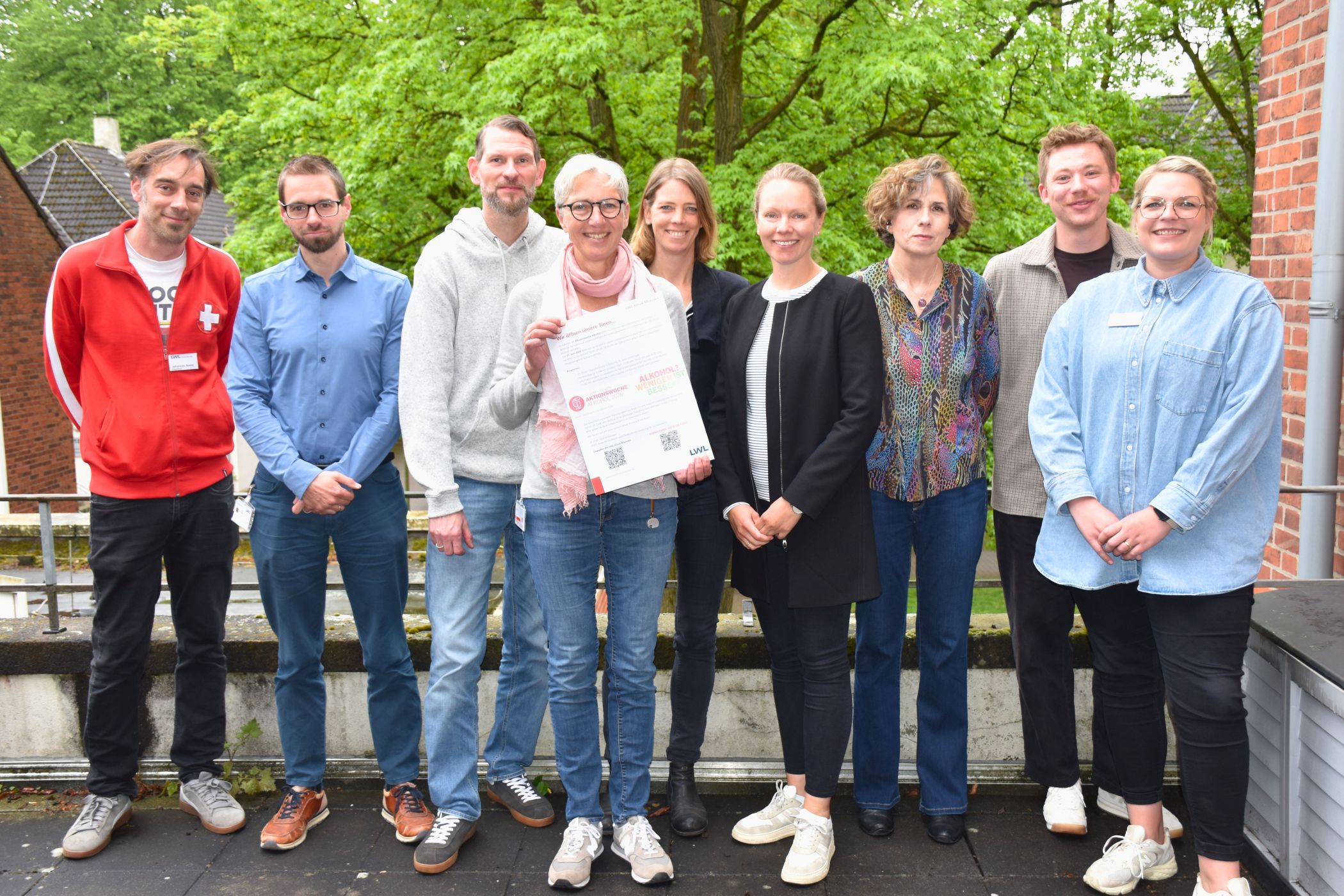 Das Organisationsteam freut sich auf viele Besucherinnen und Besucher und gute Gespräche beim Aktionstag am 17. Juni 2026.<br>(Foto: Sibylle Kaufhold/LWL)